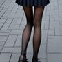 黒ストッキングの帰り道