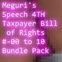 【▲500】生徒会長 一ノ瀬廻里・朝の全校演説 4th-Season 納税者権利章典シリーズ Vol.00 to 10 English（序章00からパンティバリエーション10本セット総集編）